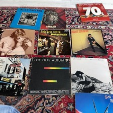 JOB LOT VINYL RECORDS x 11