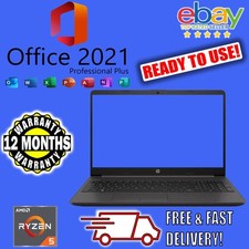 HP Pavilion 255 G8 AMD Ryzen 5 Win10 Microsoft Office 8GB 256GB SSD Laptop