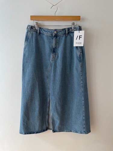 Selected femme denim skirt - denim,
