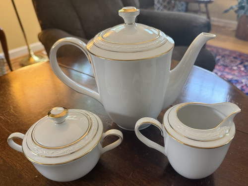 Noritake white scapes - noritake,