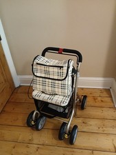 CareCo Cielo Stroller + Storage Bag - Lightly Used, Tartan cover, Foldable