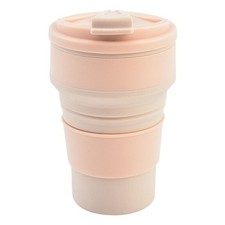350/500ML Collapsible Silicone Coffee Cup Mug Reusable Travel Foldable Leak Proo