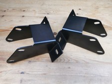 RANGE ROVER CLASSIC FRONT BUMPER BRACKETS PAIR NTC3297 & NTC3298 GENUINE LAND RO