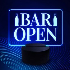 Neon bar sign - sign,