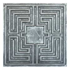 Ceiling tiles PVC plastic painted decor wall panels PL25 Antique tin 10pcs/lot