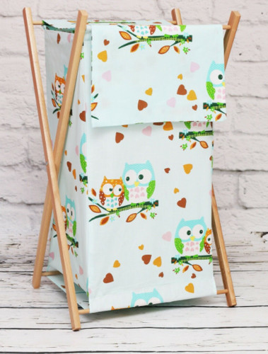 Laundry basket with wooden - laundry,