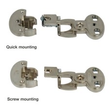 Exposed Axle Hinge 180° Single Pivot Prameta Aximat 300 of Hafele