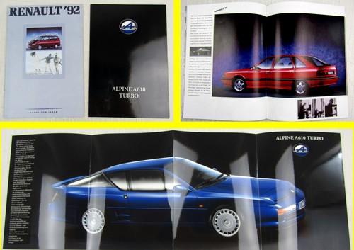 Brochures renault alpine - brochures,