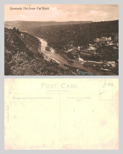 Vintage postcard symonds yat - -,