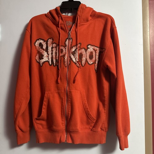 Slipknot orange zip - zip-up, hoodie