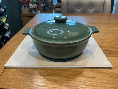 Denby manor green lidded - manor,