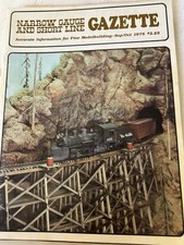Narrow Gauge and Short Line Gazette Sep/Oct 1978 Modelbuilding Magazine