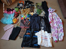 Large Job Lot Fancy Dress Bundle Kids Boys Girls Pirate Dress Masks Accessories