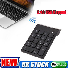 Wireless 2.4GHz USB 18 keyboard Number Pad Numeric Keypad Keyboard for Laptop PC