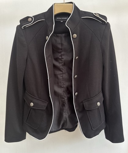 Military style blazer jacket - military-style,