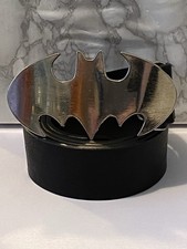 Genuine DC Comics PU leather Batman Black Statement Belt