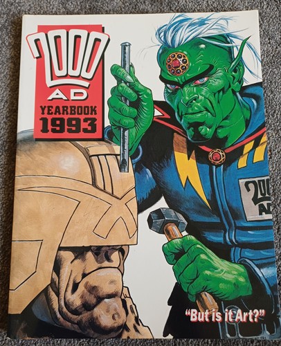 2000ad yearbook 1993 - yearbook,