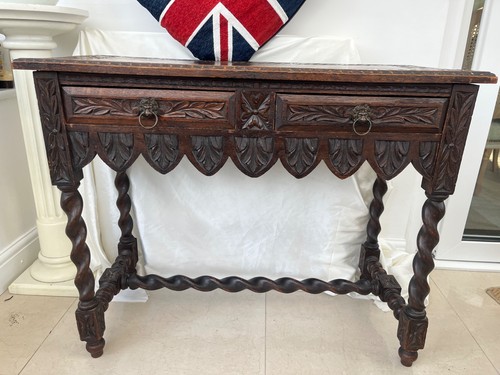 Antique green man oak - antique,