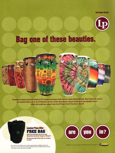 Vtg congas bongos - lp,