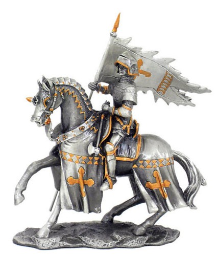 Knight horse with - on,
