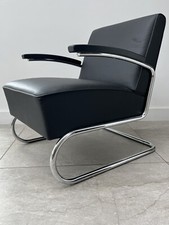WILLEM GISPEN S411 LOUNGE CHAIR FOR THONET - retro vintage Bauhaus