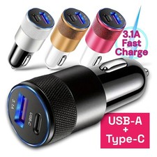 Car Charger 2 Socket Adapter
