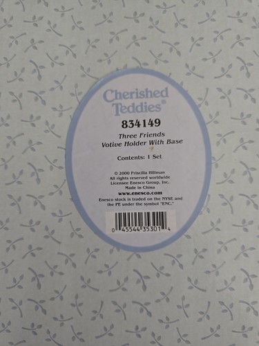 Cherished teddies 834149 three - teddies,