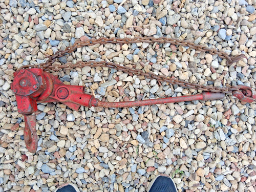 Pull lift lever hoist - hoist, 15cwt