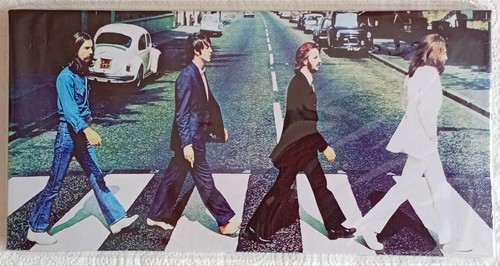 The beatles abbey road canvas - beatles,