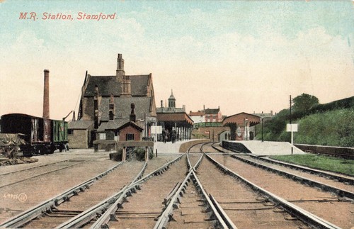 Railway station stamford - m.r.,