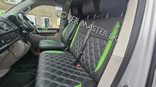 Fit With: VW Transporter T5 T6 Seat Covers 3 Seater 1+2 with 2 armrest covers