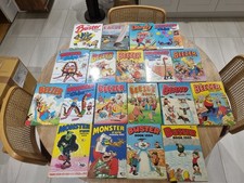 19 Classic British Comic Book Annuals, 1968-1989