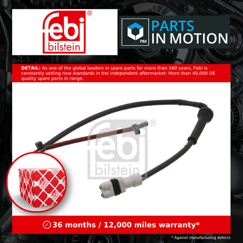 Brake pad wear indicator - brake,