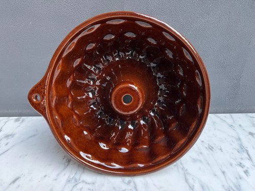 Vintage german ceramic bundt - german,