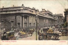 Bank of England London Postcard To Mc Intosh Spital Aberdeen Pub: J.B. & Co