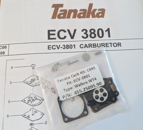 Tanaka ecv 3801 chainsaw - tanaka,