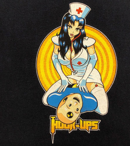 Hook ups skateboards shirt - t,