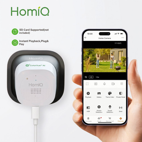 Homiq 3mp window - window, security