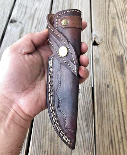Custom handmade fixed blade - handmade,