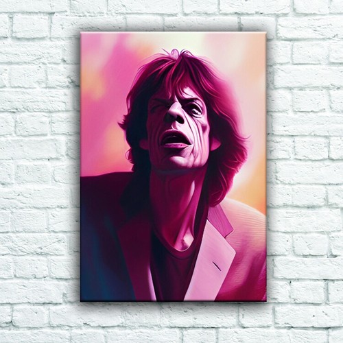 Mick jagger abstract poster - abstract, or