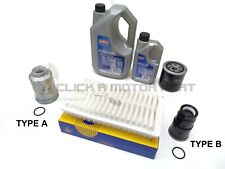 OIL AIR FUEL FILTER 5W30