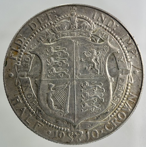 1910 edward vii - edward, half-crown