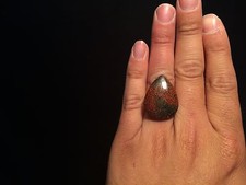 Adjustable Women's Ring Silver