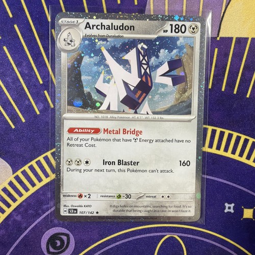 Archaludon holo promo card - holo,