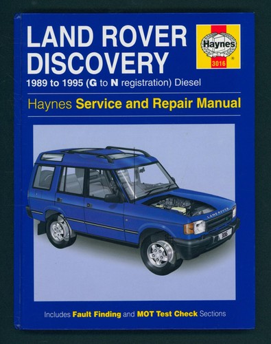 Land rover discovery haynes - discovery,