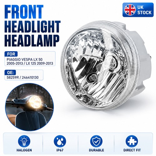 Front headlight headlamp - 1x,