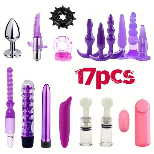 17pcs bdsm butt plug - bdsm,