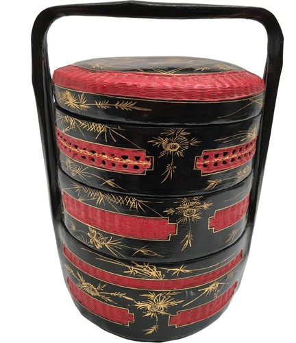 Vintage chinese lacquerware - vintage,