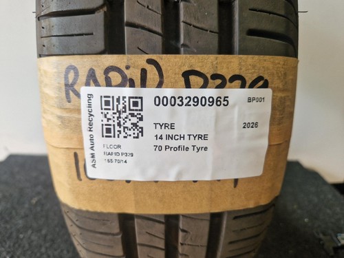 Inch tyre 165 - tyre, rapid