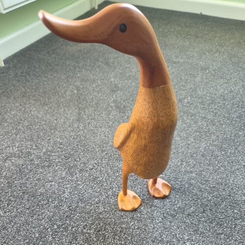 Dcuk company large wooden duck - company,